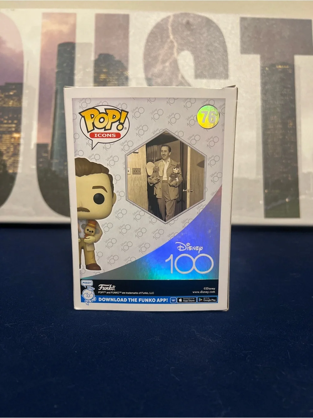 Disney figure shiny shelf
